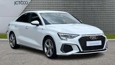 White Used 2021 Audi A3 S-Line Sedan | £19,190 (Fair price)