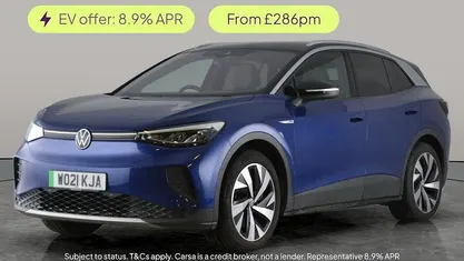 Blue Used 2021 VW ID.4 Pro Performance SUV | £17,418 (Fair price)