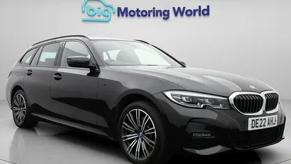 Used BMW 330e M Sport 292 HP (214 kW) 2022 Black Estate