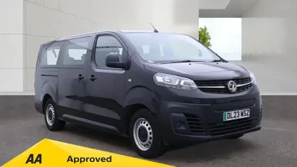 Used Vauxhall Vivaro 100 kW (136 HP) 2023 Black MPV
