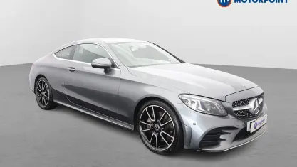 Used Mercedes C300 AMG Line Premium 258 HP (189 kW) 2019 Grey Coupe