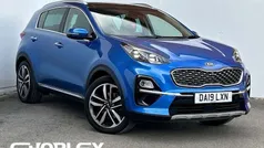 Blue Used 2019 Kia Sportage 4 SUV | £15,149 (Fair price)