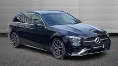 Black Used 2024 Mercedes C220 AMG Line Premium Plus Estate | £35,990 (Fair price)