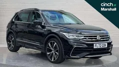 Black Used 2022 VW Tiguan R-line SUV | £30,239 (Fair price)