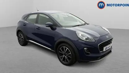 Used Ford Puma Titanium 125 HP (91 kW) 2022 Blue SUV