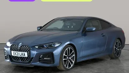 Used BMW 430 M Sport 258 HP (189 kW) 2021 Blue Coupe