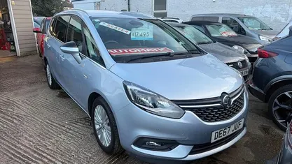 Used Vauxhall Zafira Tourer 140 HP (102 kW) 2017 Silver MPV