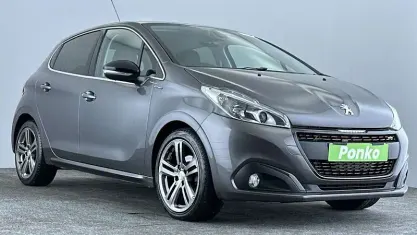 Used Peugeot 208 GT-line 100 HP (73 kW) 2018 Grey Hatchback