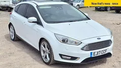White Used 2017 Ford Focus Titanium X Hatchback | £7,988 (Good price)