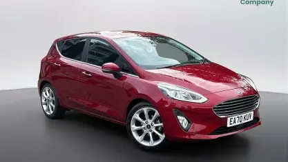 Used Ford Fiesta Titanium X 125 HP (91 kW) 2020 Red Hatchback