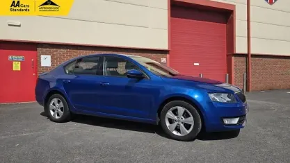 Used Skoda Octavia SE L 150 HP (110 kW) 2016 Blue Estate