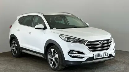 Used Hyundai Tucson Premium 141 HP (103 kW) 2017 White SUV