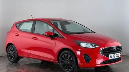 Usado Ford Fiesta Trend 75 HP (55 kW) 2021 Vermelho Citadino