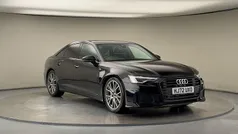 Mythos black metallic/mythos black metallic Used 2022 Audi A6 Black Edition Sedan | £24,200 (Fair price)