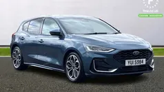 Blue Used 2022 Ford Focus ST-Line Hatchback | £18,099 (Fair price)