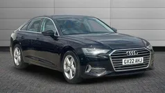 Brilliant black Used 2022 Audi A6 Sport Sedan | £22,995 (Fair price)
