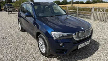 Used BMW X3 Luxury Line 258 HP (189 kW) 2014 Blue SUV