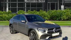 Silver Used 2020 Mercedes GLC300e AMG line Coupe | £28,031 (Fair price)