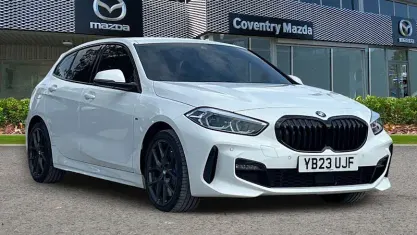 Used BMW 118 M Sport 136 HP (100 kW) 2023 White Hatchback
