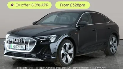 Used 2022 Audi e-tron Sportback S-Line SUV | £22,463 (Fair price)