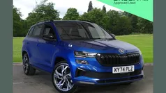 Blue Used 2025 Skoda Karoq SportLine SUV | £33,895 (Fair price)