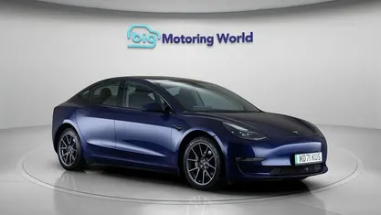 Used Tesla Model 3 Long Range AWD 366 kW (498 HP) 2022 Blue Sedan