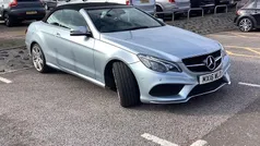 Silver Used 2016 Mercedes E220 AMG line Cabriolet | £12,495 (Good price)