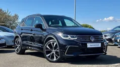Black Used 2020 VW Tiguan R-line SUV | £25,495 (Fair price)