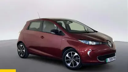 Used Renault Zoe Version S 80 kW (109 HP) 2019 Red Hatchback
