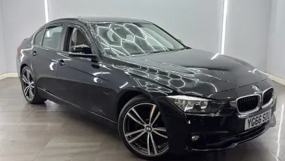 Used BMW 320 Efficient Dynamics 163 HP (119 kW) 2016 Black Sedan