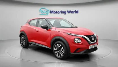 Used Nissan Juke Acenta 117 HP (86 kW) 2022 Red SUV