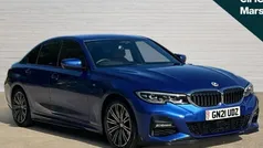 Blue Used 2021 BMW 320 M Sport Sedan | £23,161 (Fair price)