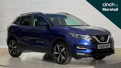 Blue Used 2018 Nissan Qashqai Tekna SUV | £11,796 (Fair price)