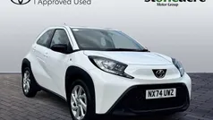 White Used 2024 Toyota Aygo PURE Hatchback | £13,500 (Fair price)