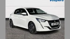 White Used 2022 Peugeot 208 Allure Premium Hatchback | £13,590 (Fair price)