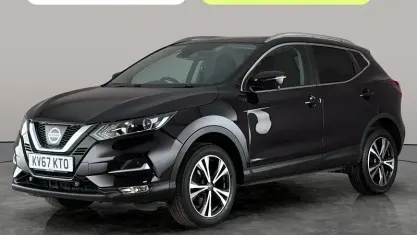 Used Nissan Qashqai N-Connecta 131 HP (96 kW) 2017 Black SUV
