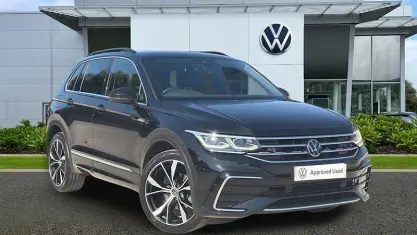 Used VW Tiguan R-line 150 HP (110 kW) 2023 Black SUV