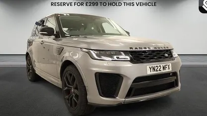 Used Land Rover Range Rover Sport SVR 575 HP (422 kW) 2021 SUV