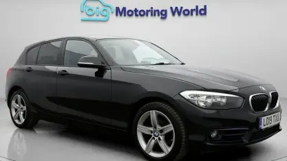 Used BMW 118 Sport Line 136 HP (100 kW) 2019 Black Hatchback