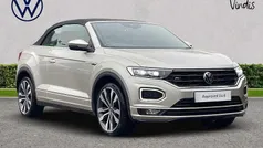 Silver Used 2021 VW T-Roc Cabriolet R-line Cabriolet | £21,881 (Fair price)