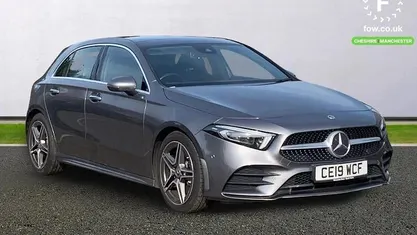 Used Mercedes A220 AMG Line Premium Plus 190 HP (139 kW) 2019 Grey Hatchback