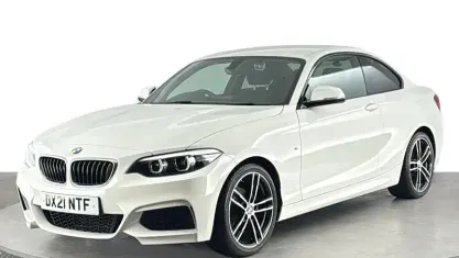 Used BMW 218 M Sport 136 HP (100 kW) 2021 White Coupe