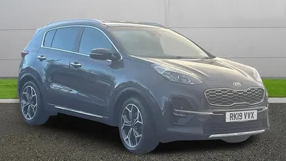 Grey Used 2019 Kia Sportage GT-Line SUV | £12,490 (Fair price)