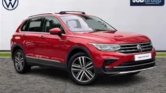 Red Used 2021 VW Tiguan Elegance SUV | £23,990 (Fair price)