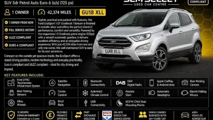 Used Ford Ecosport Titanium 125 HP (91 kW) 2019 SUV