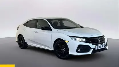 Käytetty Honda Civic Sport 126 HP (92 kW) 2019 Valkoinen Viistoperä