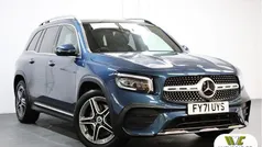 Blue Used 2021 Mercedes GLB220 AMG line SUV | £29,495 (Fair price)