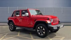 Red Used 2021 Jeep Wrangler Overland SUV | £39,166 (Fair price)