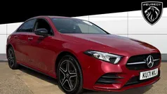 Red Used 2022 Mercedes A250 AMG Line Premium Sedan | £24,115 (Fair price)