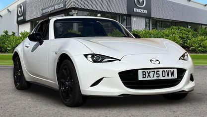 New Mazda MX5 Prime-Line 132 HP (97 kW) 2025 White Cabriolet